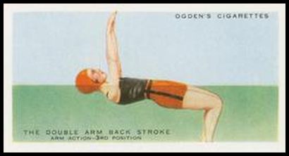 34 The Double Arm Back Stroke Arm action 3rd position